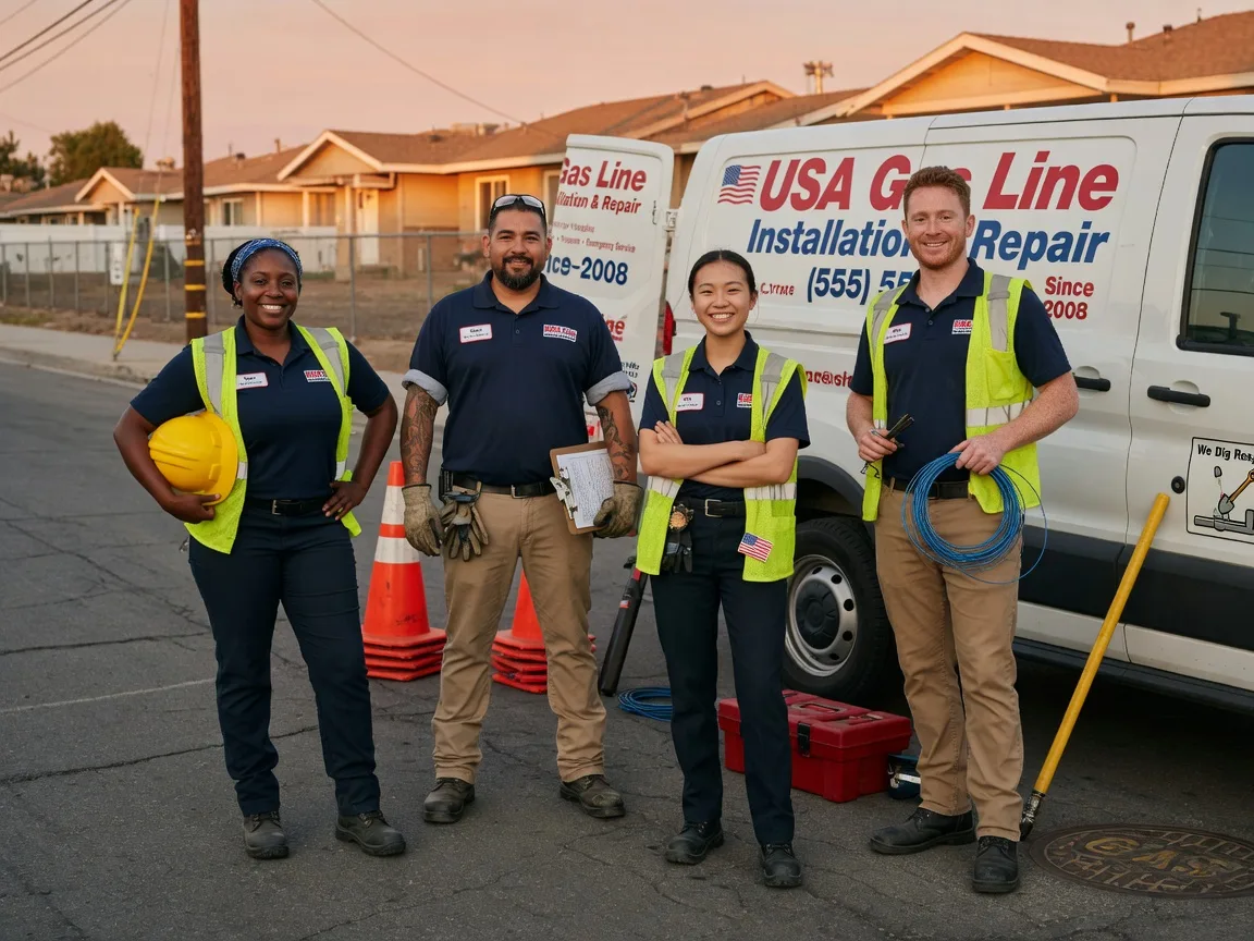 Gas Line Installation company in Shubert, NE